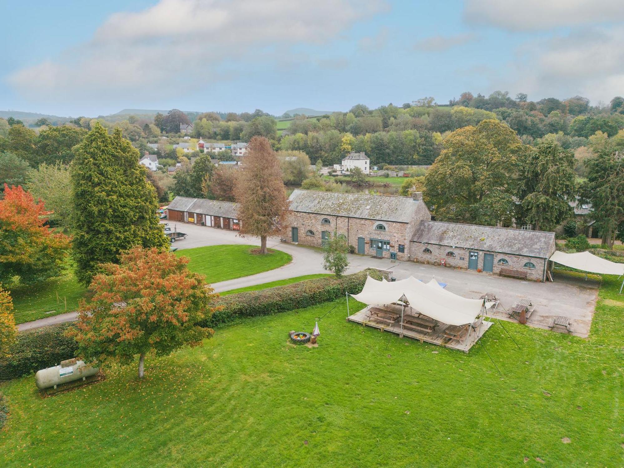 River Wye Hostel Glasbury Luaran gambar